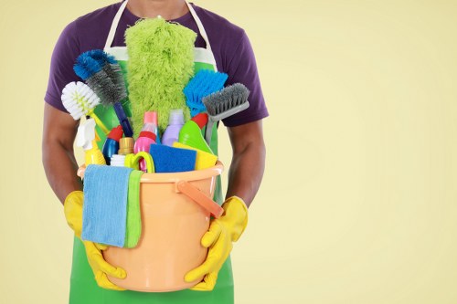 Office cleaning services for Battersea businesses in a modern commercial workspace