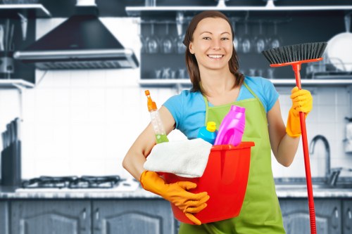 Professional cleaning of a Battersea commercial workspace