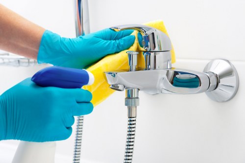 Professional move in cleaning for a Battersea apartment before furniture arrives