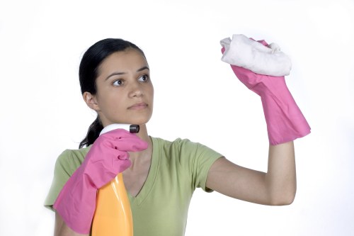 Local technician carrying out mattress cleaning in Battersea